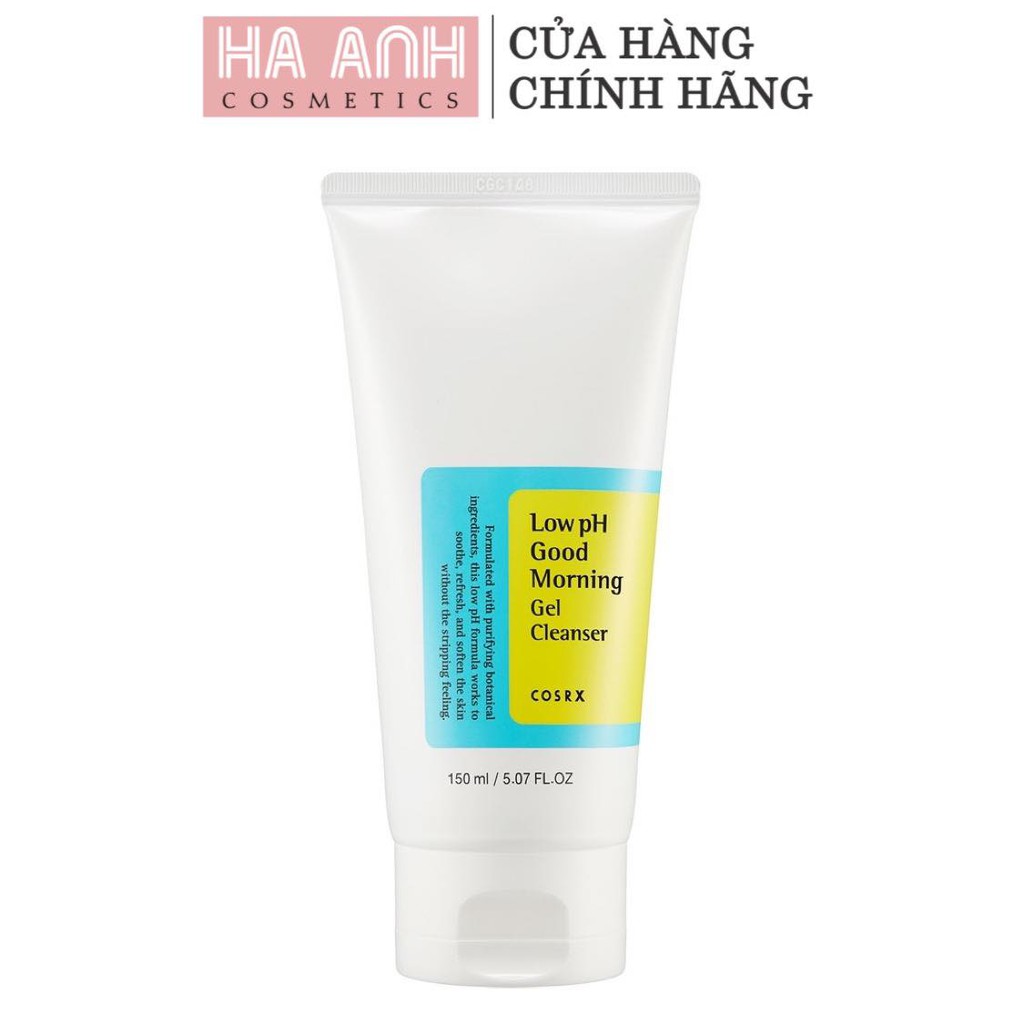 Sữa rửa mặt dạng Gel Cosrx Low pH Good Morning Gel Cleanser