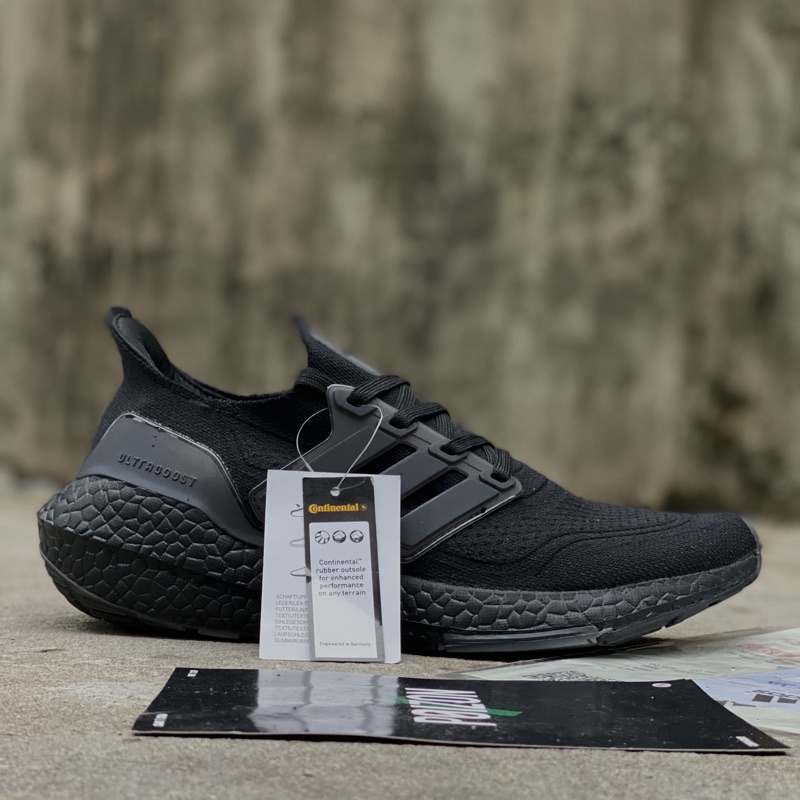 [fullbox, hình thật] Giày thể thao ultraboost 2021 full đen nam( tag, bill, mạc, giầy gói)