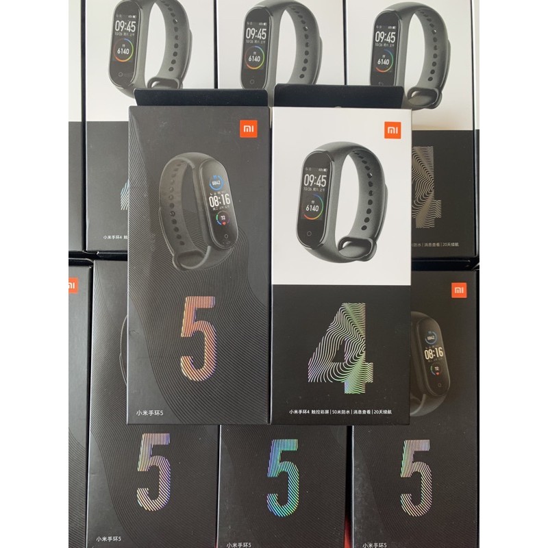 Dây Đồng hồ thông minh Xiaomi band 5- Vòng tay thông minh Mi 4/5