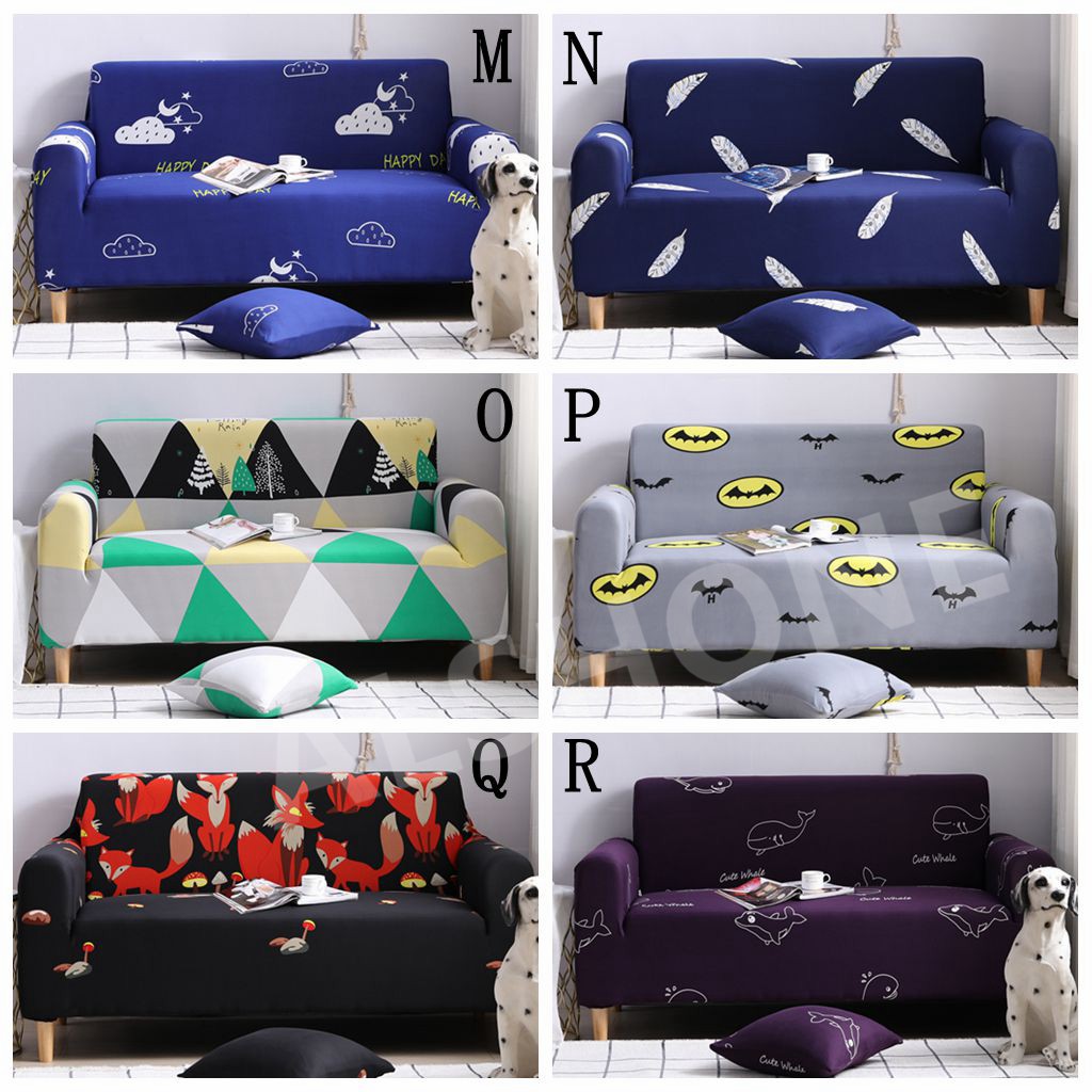 HOT 2 Seater Sofa Murah Sarung Cover Elastic Sofa Protector