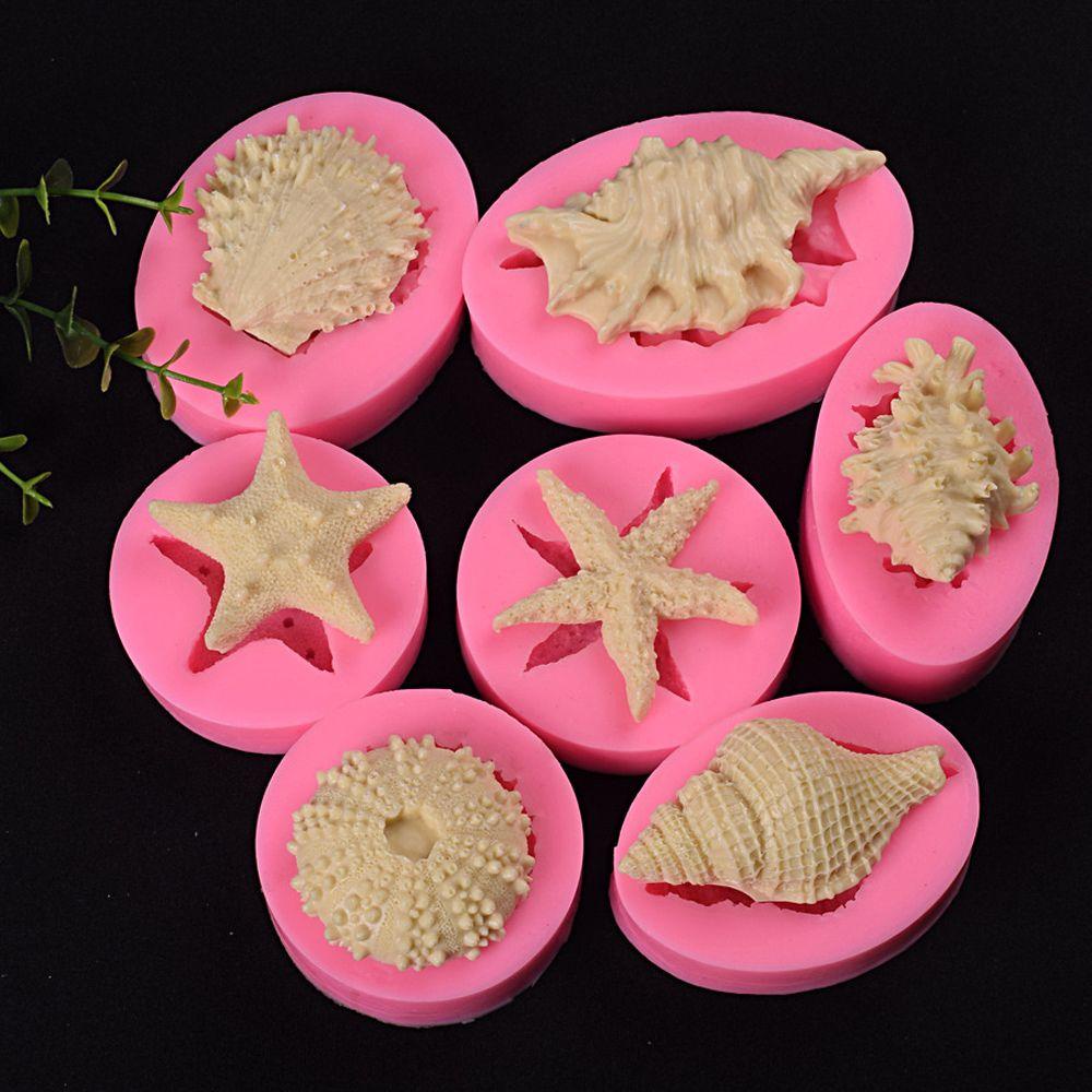 SUENIN Khuôn Silicone Làm Bánh Hình Sao Biển