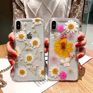 Ốp lưng hoa khô ép
