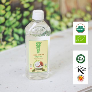 Dầu Dừa Nguyên Chất Organic Vietcoco Chai PET 250ml-01 chai.