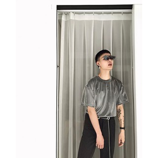 Áo thun Stee Ánh kim SILVER Unisex