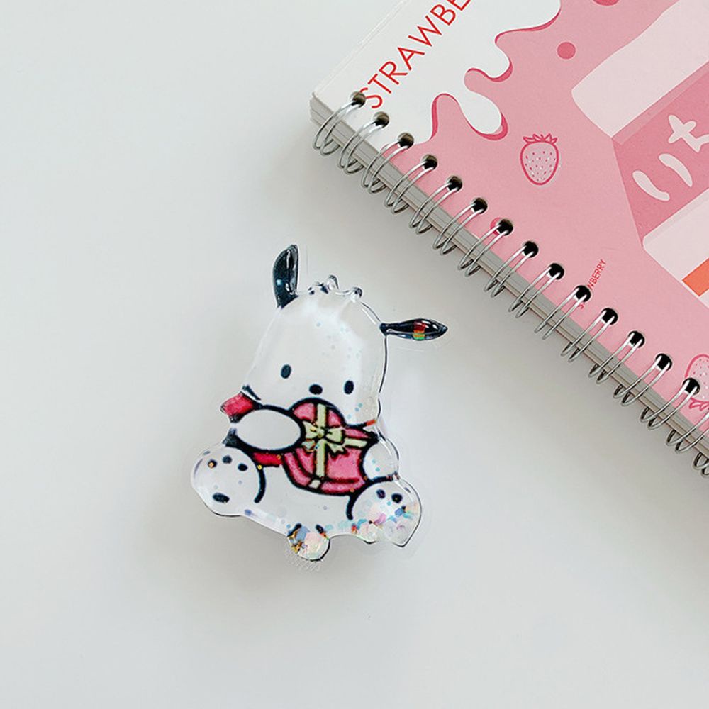 Giá đỡ túi khí nhỏ gọn thiết kế kiểu mèo Hello Kitty Kuromi đáng yêu cho điện thoại di động