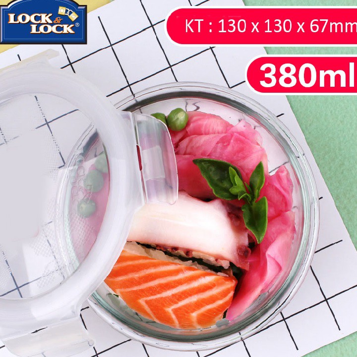 hộp đựng thủy tinh nhựa cao cấp lock&lock LLG821