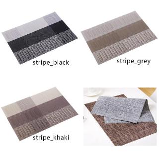 Simple Waterproof Insulation Mat Food Dining Table Kitchen Tableware