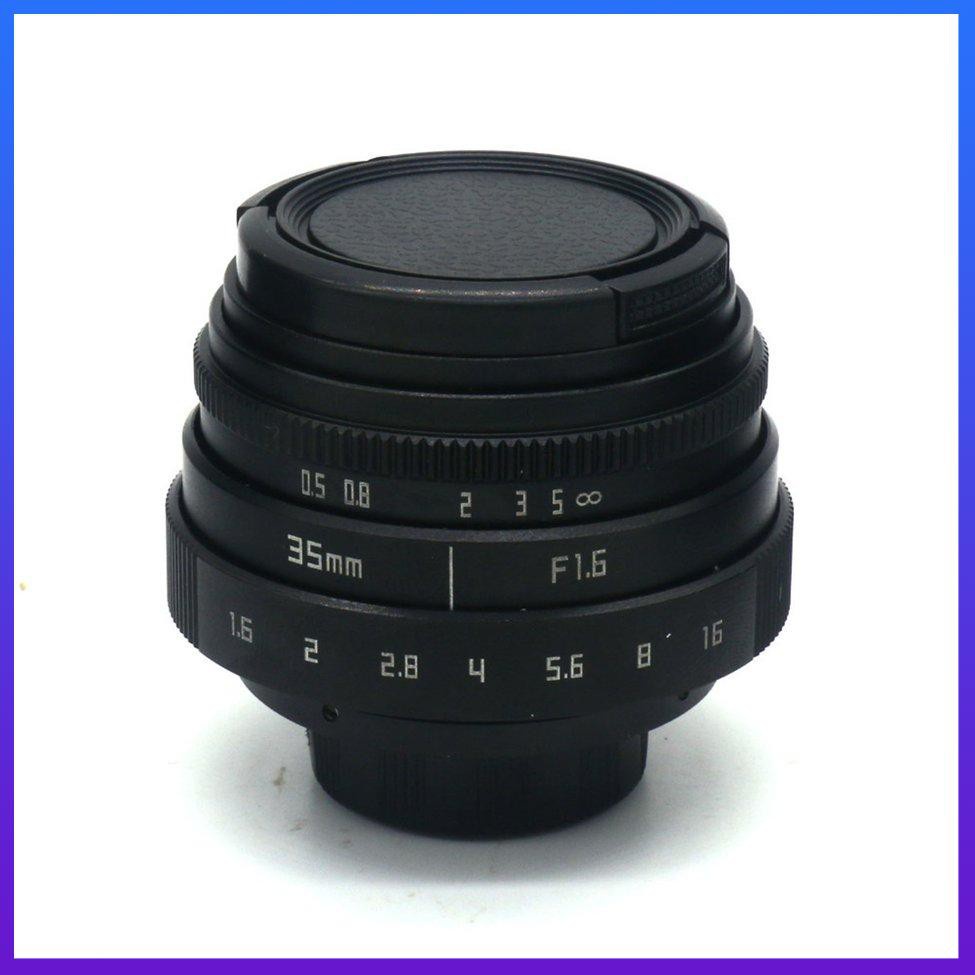 Mini 35mm F1.6 APS-C Television TV Lens/CCTV Lens For 16mm C Mount Camera Lens