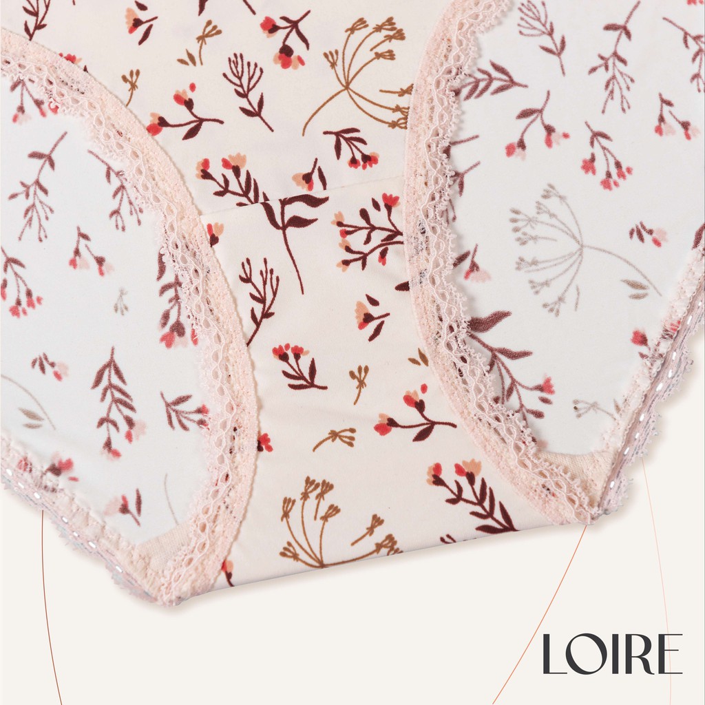 [Mã WABR2711 giảm 10% đơn 250K] Quần Lót Thun Lạnh Viền Ren Loirechic QTL04 | BigBuy360 - bigbuy360.vn