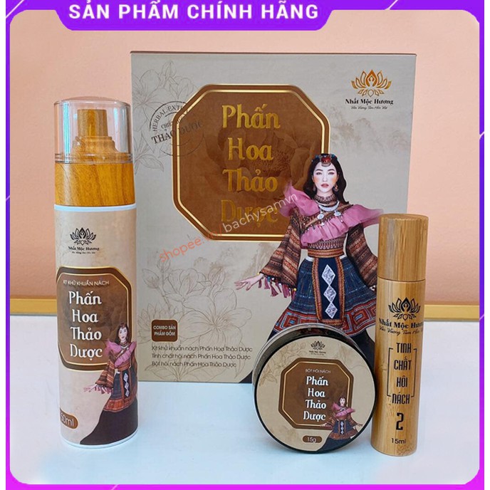 Phấn Hoa Hôi Nách Nhất Mộc Hương Bách Y Sâm