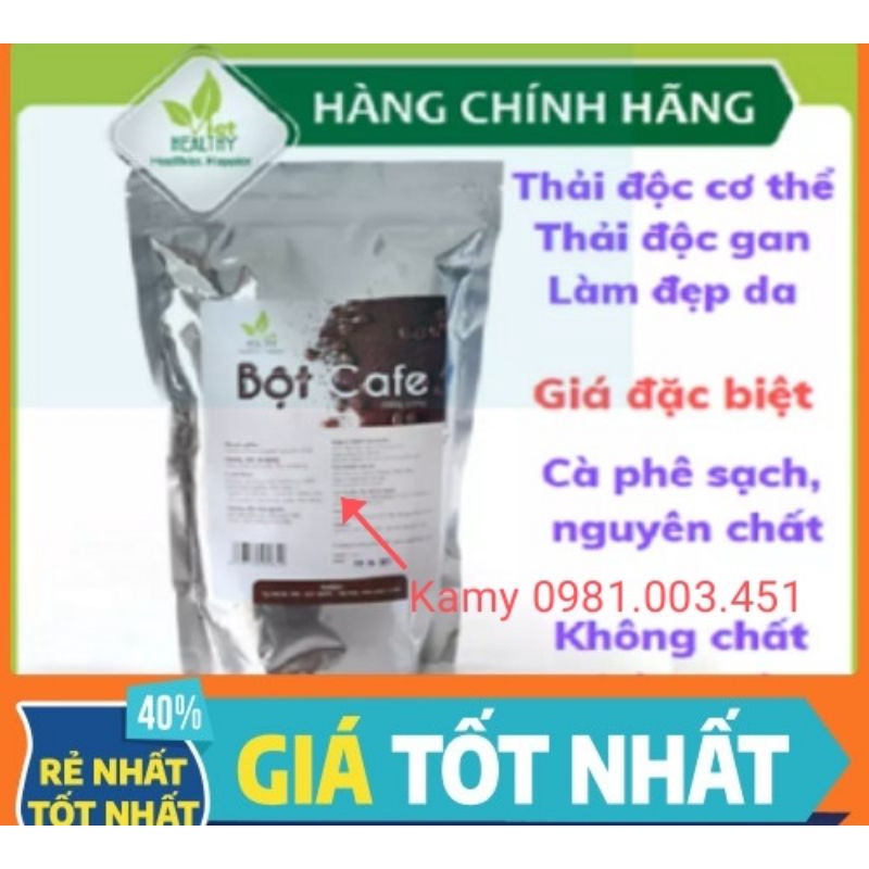 Bột cà phê thải độc đại tràng  (enema) Viethealthy loại rang túi 1kg | BigBuy360 - bigbuy360.vn
