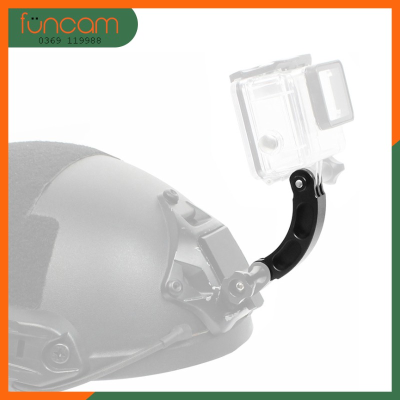 Thanh nối gắn Gopro lên nón bảo hiểm (CNC) | BigBuy360 - bigbuy360.vn