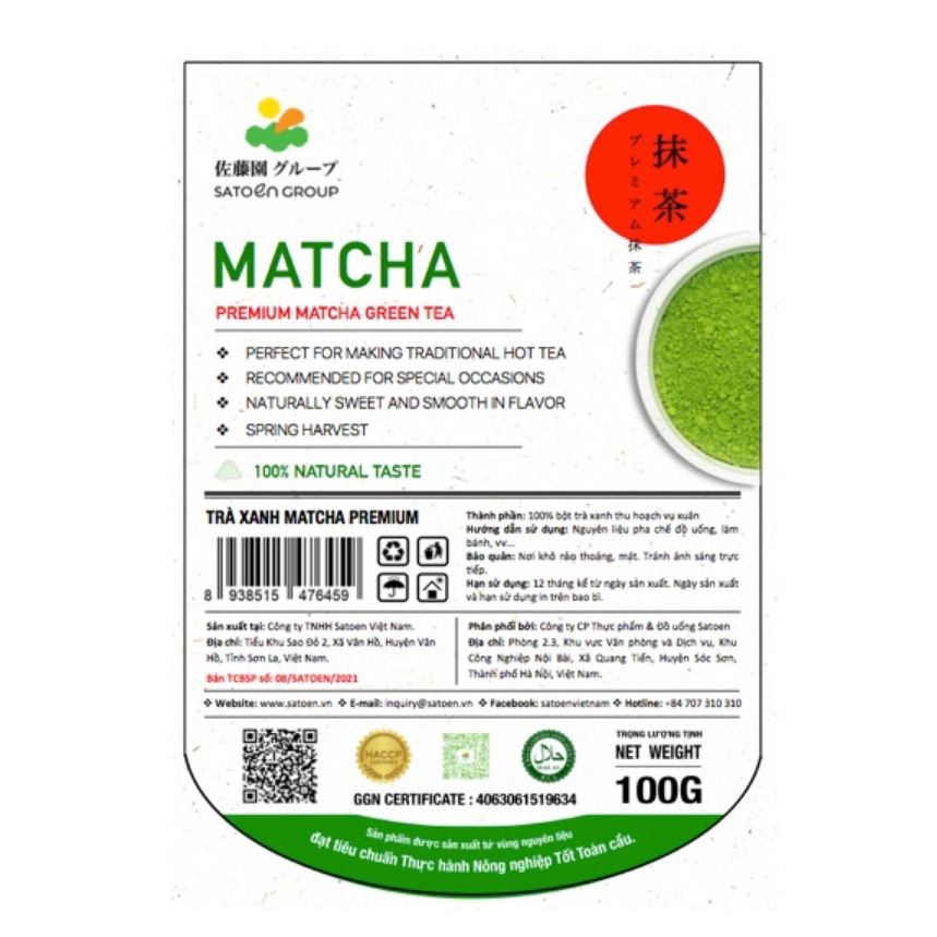 Bột Matcha Premium 100g