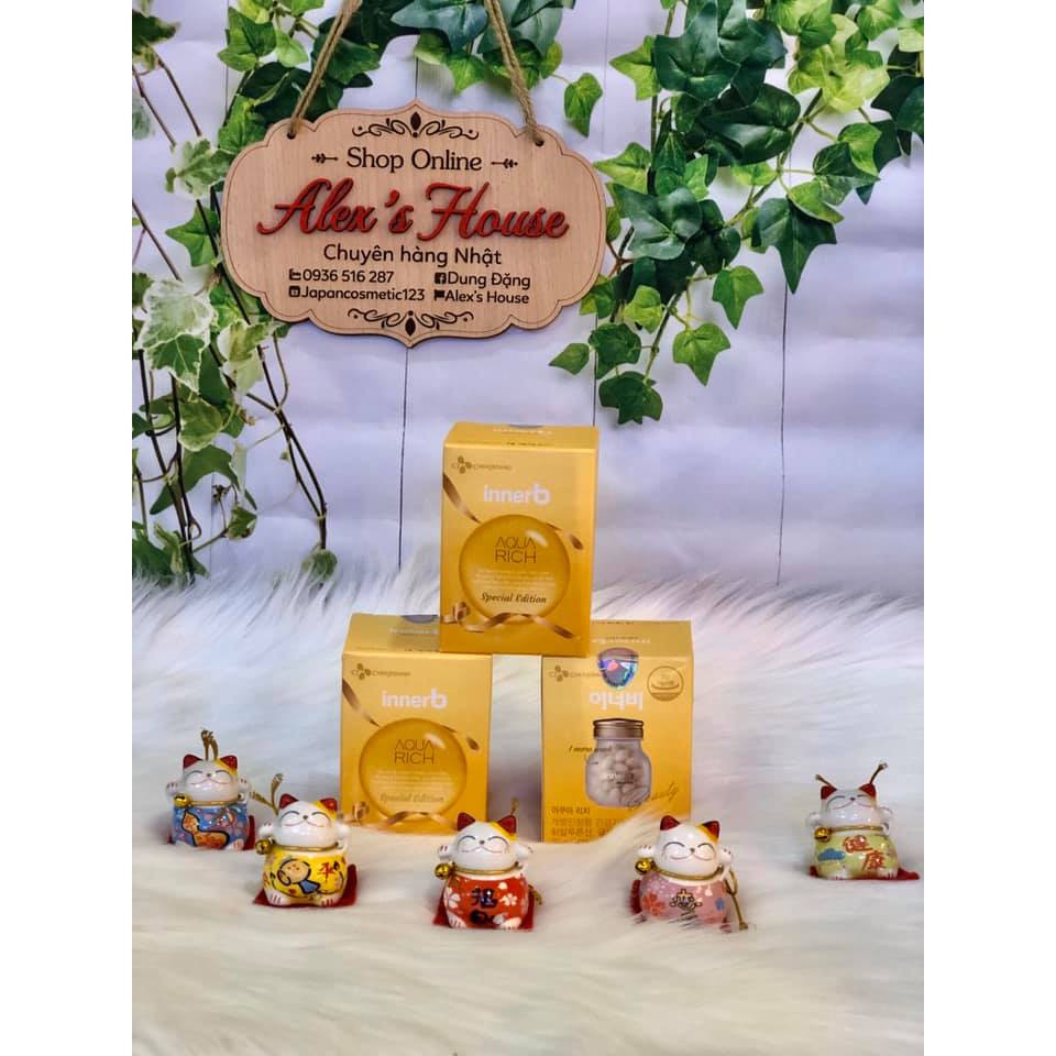 VIÊN UỐNG CẤP NƯỚC INNERB AQUA RICH DOUBLE UP- Hộp 70v hàng nội địa Hàn | BigBuy360 - bigbuy360.vn