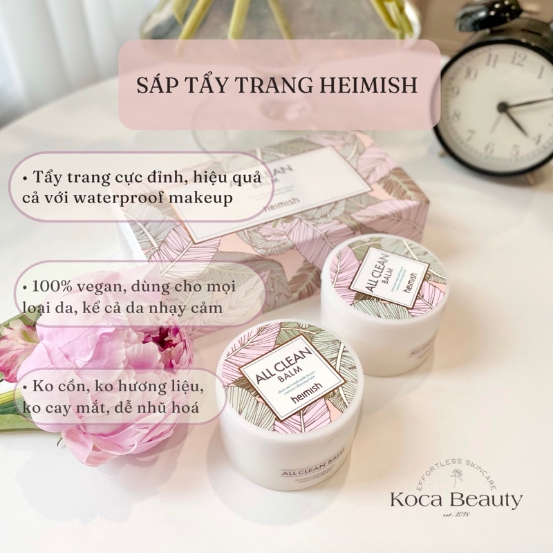 [HEIMISH ALL CLEAN BALM | Sáp Tẩy Trang Heimish