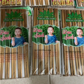 Đũa tre Việt Nam vỉ 10 đôi