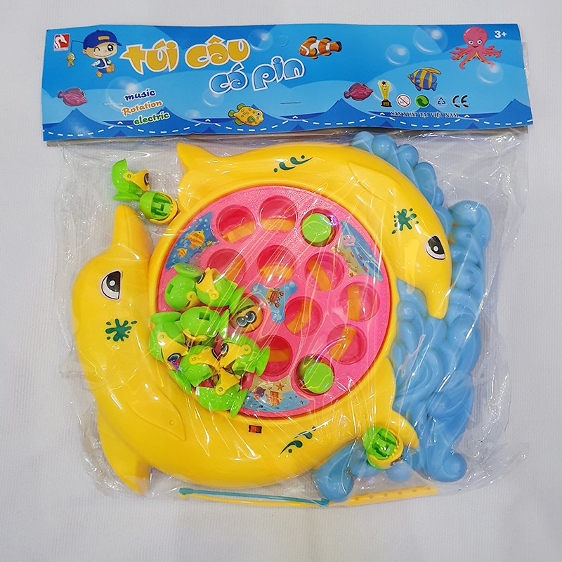 Đồ chơi câu cá chạy bằng pin tuổi thơ dành cho trẻ em