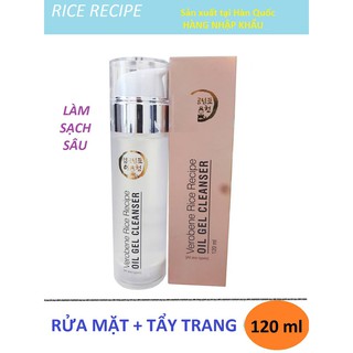 Sữa rửa mặt tẩy trang 💖💖 sữa rửa mặt và tẩy trang hàn quốc, sữa tẩy trang, oil gel cleanser 120ml