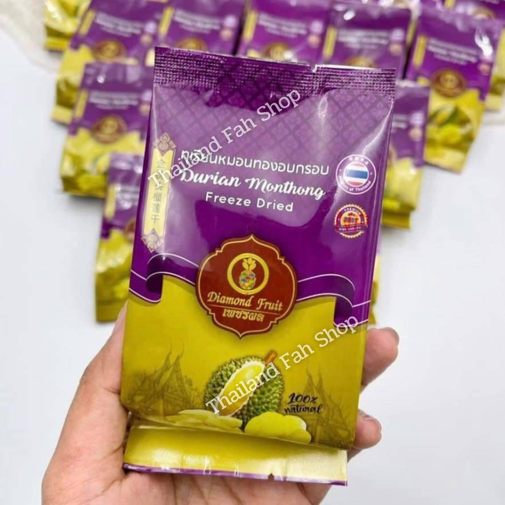 Ăn vặt 🔥Sầu riêng sấy giòn gói nhỏ  - nội địa Thái Lan