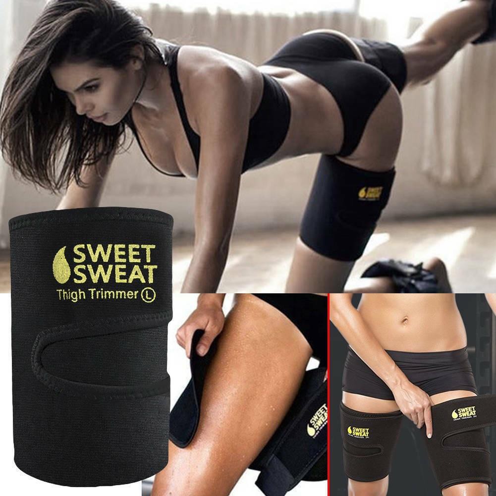 Đai Quấn Đai quấn đánh tan mỡ chân, tay, đùi giúp bạn có body thon gọn Sweet Sweat Thigh Trimmer