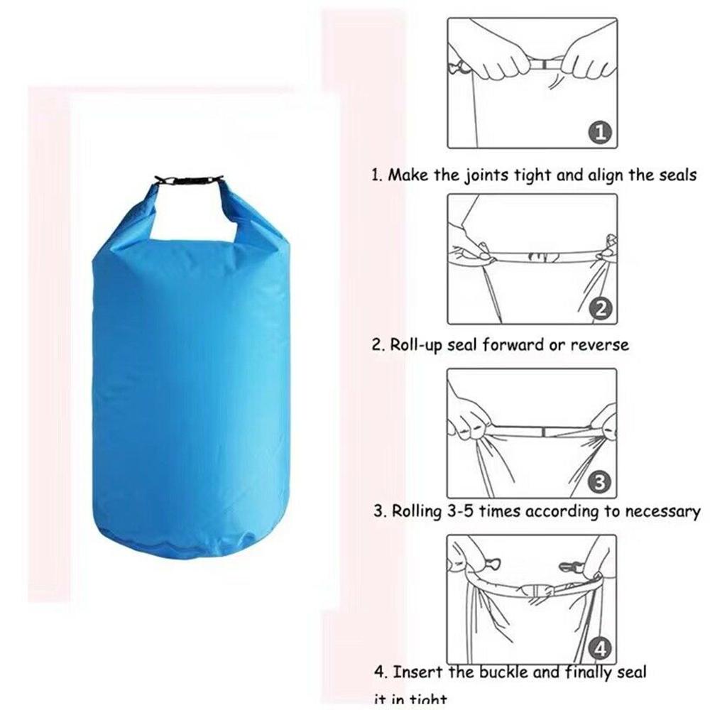 MUVAKO Túi Khô Chống Thấm Nước Dung Tích Lớn Tiện Dụng Khi Đi Câu Cá / Cắm Trại