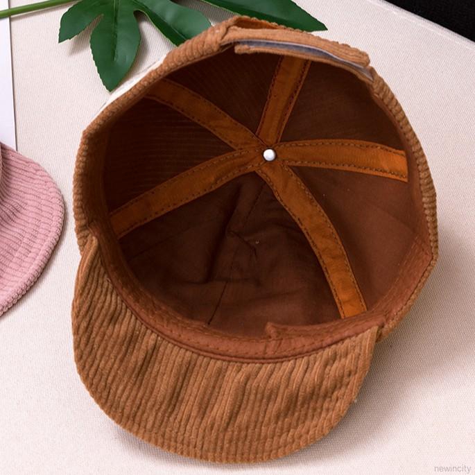 Mũ lưỡi trai có họa tiết thêu kiểu dáng Hàn Quốc cho bé gái