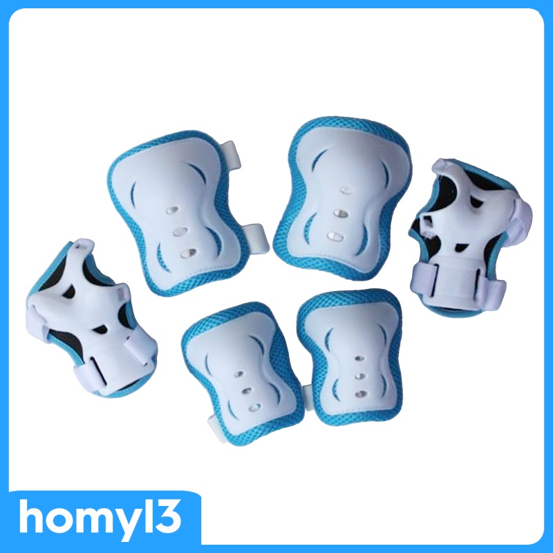 Bộ Đai Quấn Bảo Vệ Đầu Gối Và Khuỷu Tay 6 Trong 1 Cho Bé Khi Đi Xe Đạp / Trượt Ván