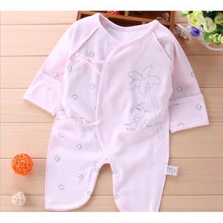 Body sơ sinh buộc dây cho bé