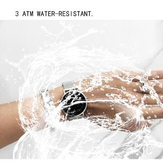 Đồng Hồ Nữ Mặt Tròn Dây Da Thời Trang
