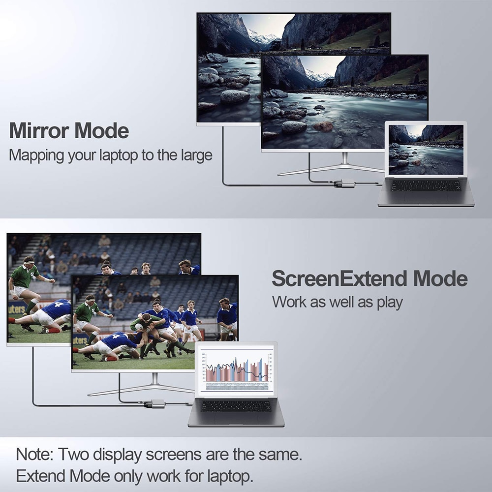 4 In 1 Adapter Usb C Hdmi Type C To Hdmi 4k Vga Usb3.0 For Macbook Pro Samsung S9 S10 | BigBuy360 - bigbuy360.vn