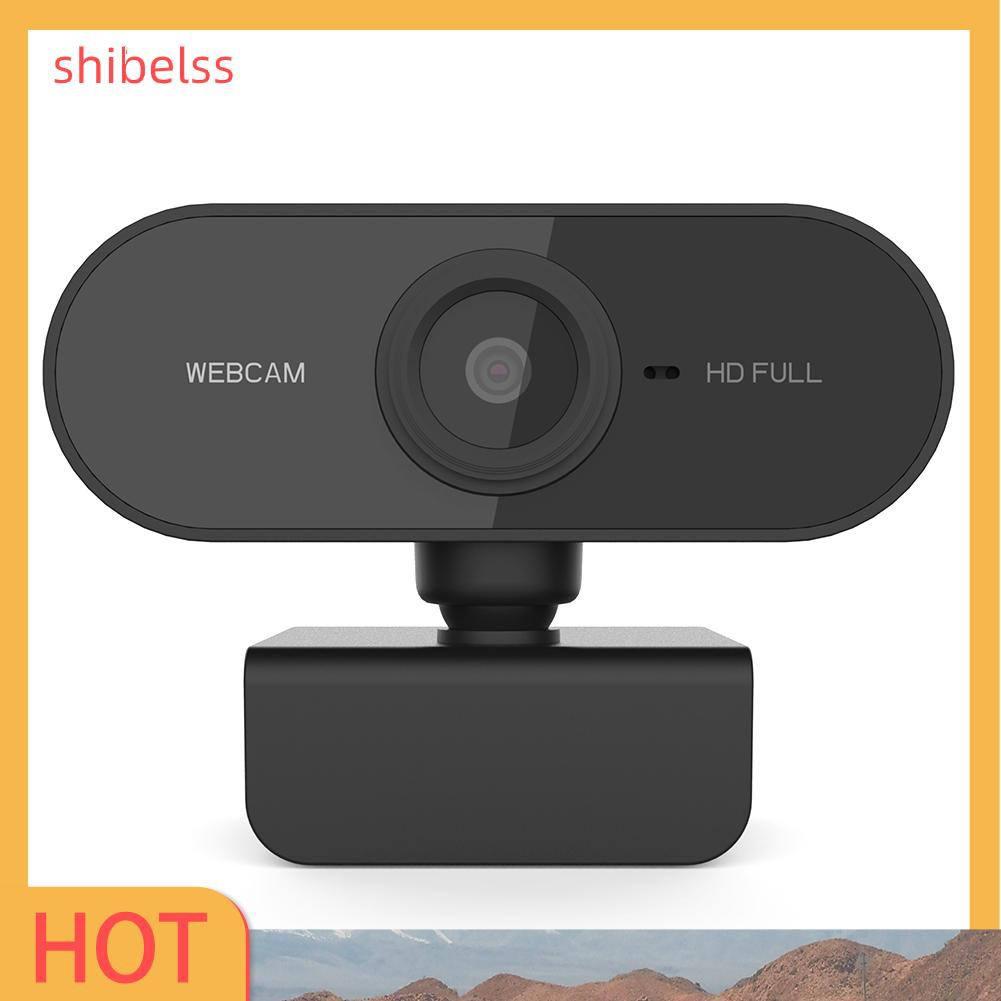 Webcam HD 1080P kết nối USB gắn màn hình dành cho máy tính dùng họp hội nghị trực tuyến