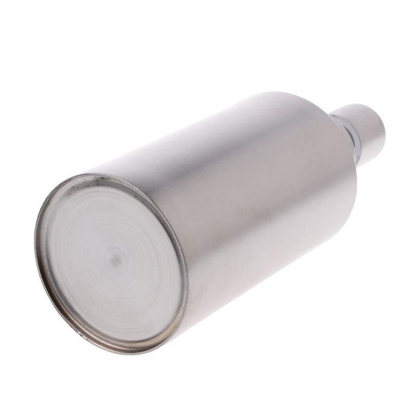 Chai đứng nắp bấm đựng dung dịch lỏng chất liệu inox tiện dụng