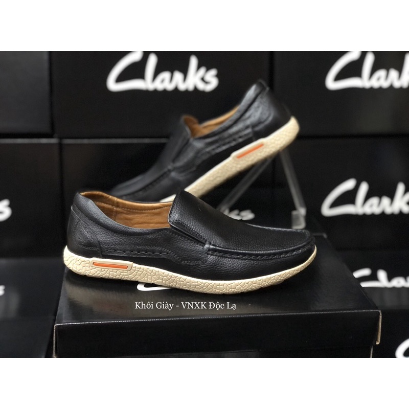 Giày lười da bò nam Clarks - Bigsize