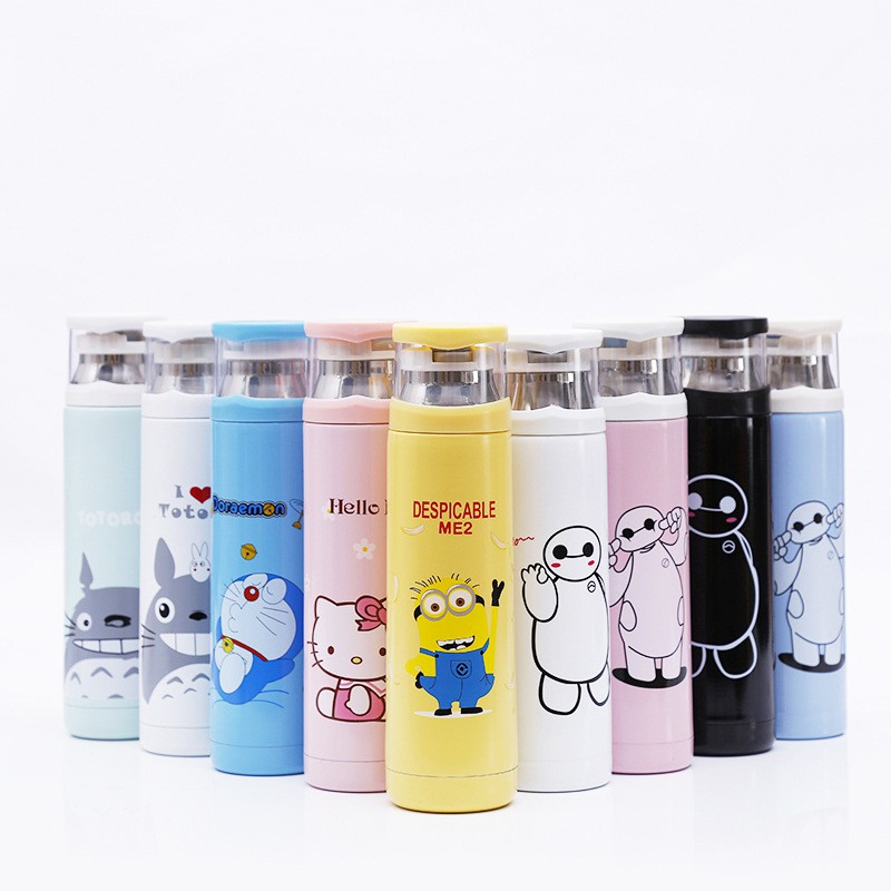 Bình giữ nhiệt hoạt hình dung tích 500ml - Bình giữ nhiệt Inox cao cấp