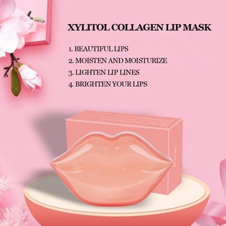 (Hàng Mới Về) Mặt Nạ Môi Collagen Dưỡng Ẩm Tẩy Tế Bào Chết Làm Đầy Đặn Môi
