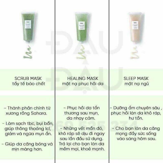 Mặt nạ huxley mini size 30g