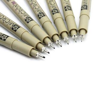 Bút line Sakura Micron set 9/8/7 size