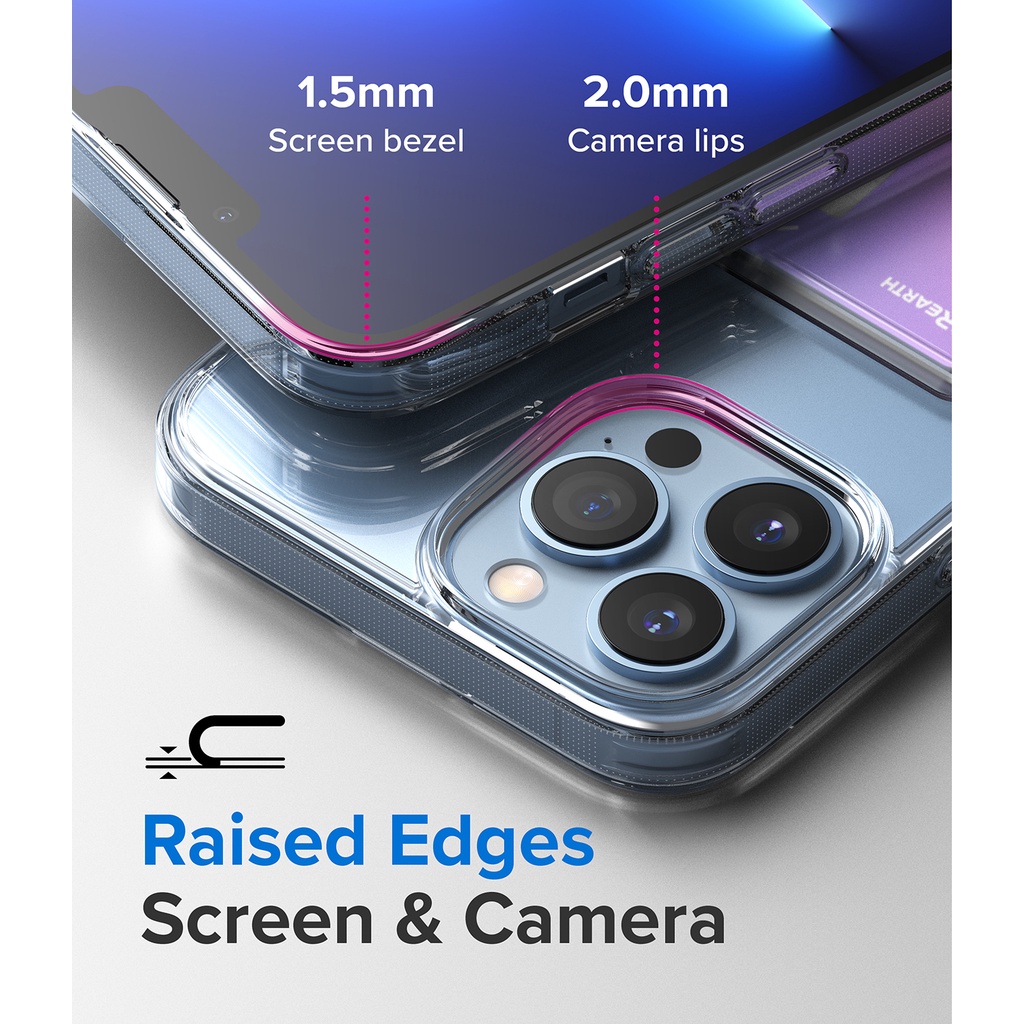 Ốp điện thoại RINGKE PC cứng viền TPU tích hợp ngăn ví mỏng cho iPhone 13 13 Pro 13 Pro Max