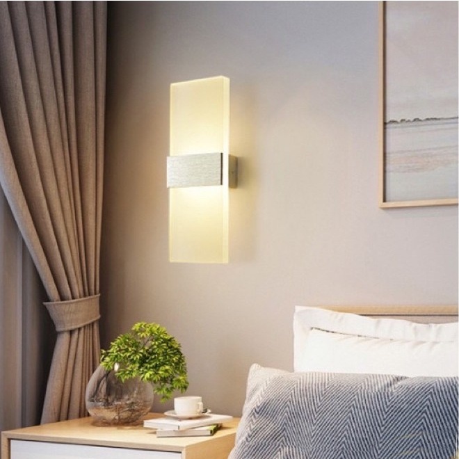 Đèn Led gắn tường X685 ánh sáng 3 chế độ,kiểu mẫu hiện đại Trang trí phòng khách,p ngủ,Cầu Thang công xuất 12w