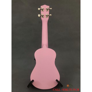 UKULELE SOPRANO MÀU HỒNG
