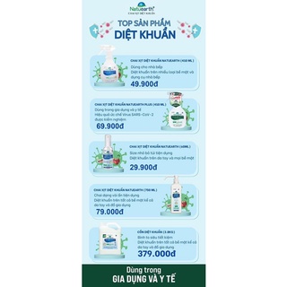Chai xịt diệt khuẩn Natuearth