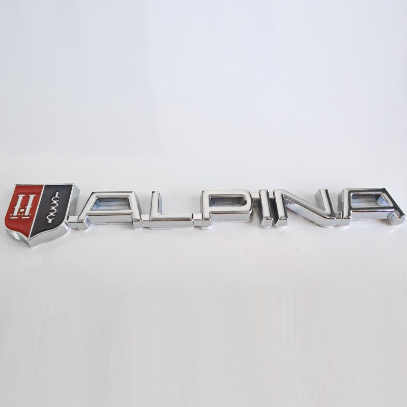 Huy Hiệu Kim Loại Trang Trí Đuôi Xe Hơi bmw alpina logo e46 e39 e90 e60 e36 f30 x5 e53 f10 e34