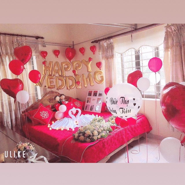 Set trang trí phòng cưới PT05 [ảnh thật]