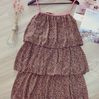 Váy Hoa Nhí 3 Tầng