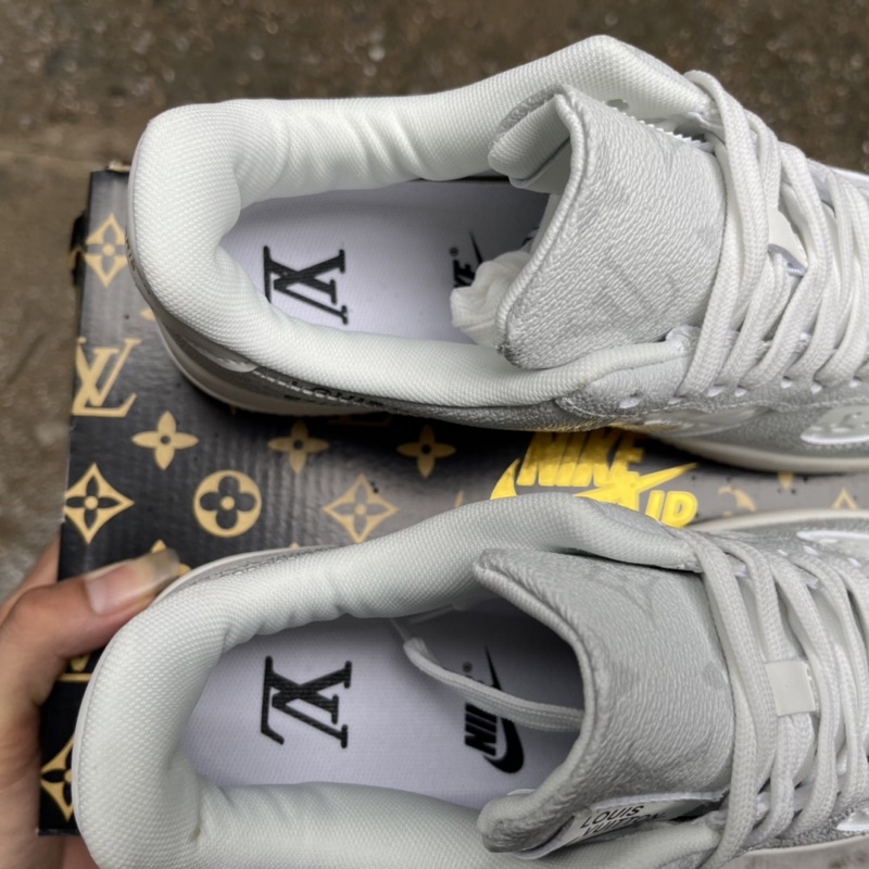 Giày Thể Thao AF.1 LV xám nam nữ