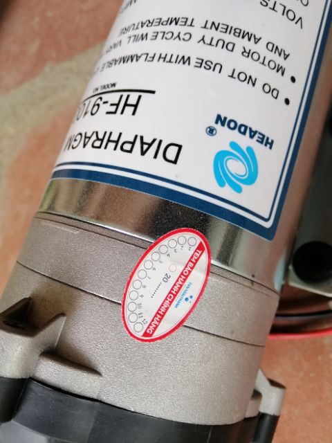 Chính hãng :Bơm áp máy lọc nước HEADON 9100, nhập khẩu phân phối chính hãng Tân Á