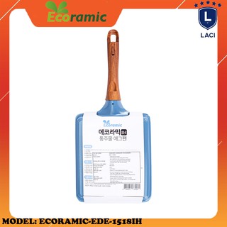 CHẢO CHỐNG DÍNH ĐÚC TRỨNG ECORAMIC EDE-1518IH