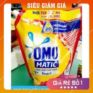 (SALE SỐC) Nước giặt OMO Matic cửa trên 3.7kg (shopmh59)