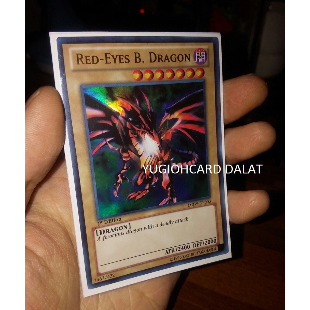 Thẻ bài yugioh chính hãng  Red-Eyes B. Dragon – Ultra Rare