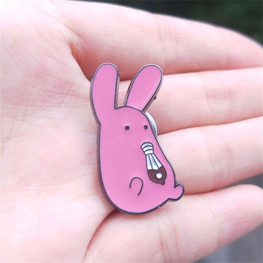 Huy Hiệu Đồ Chơi Hóa Trang Nhân Vật Hoạt Hình Fairy Miss Màu Hồng Dễ Thương